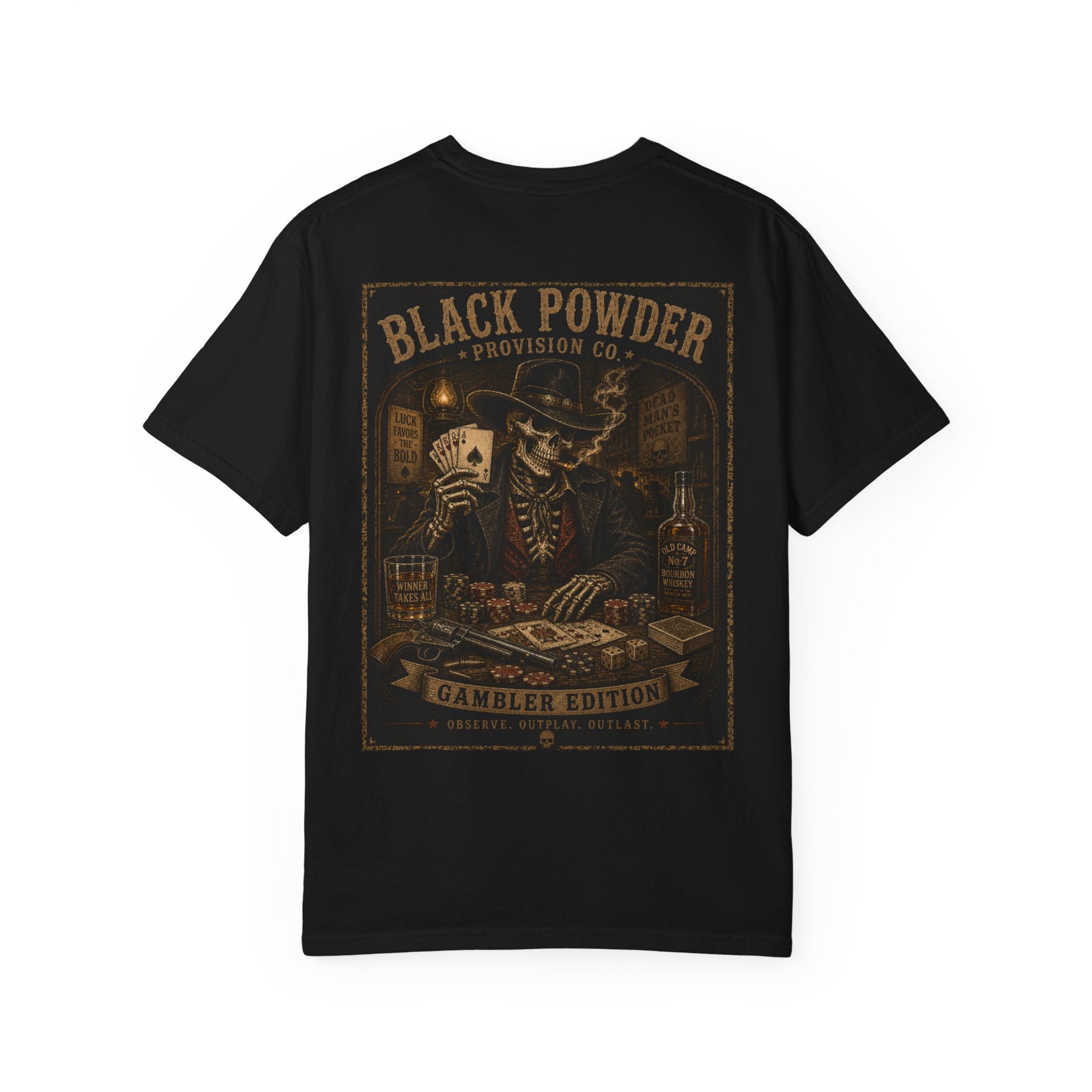 Gambler Edition Short Sleeve T-Shirt | Garment-Dyed Comfort Colors Tee
