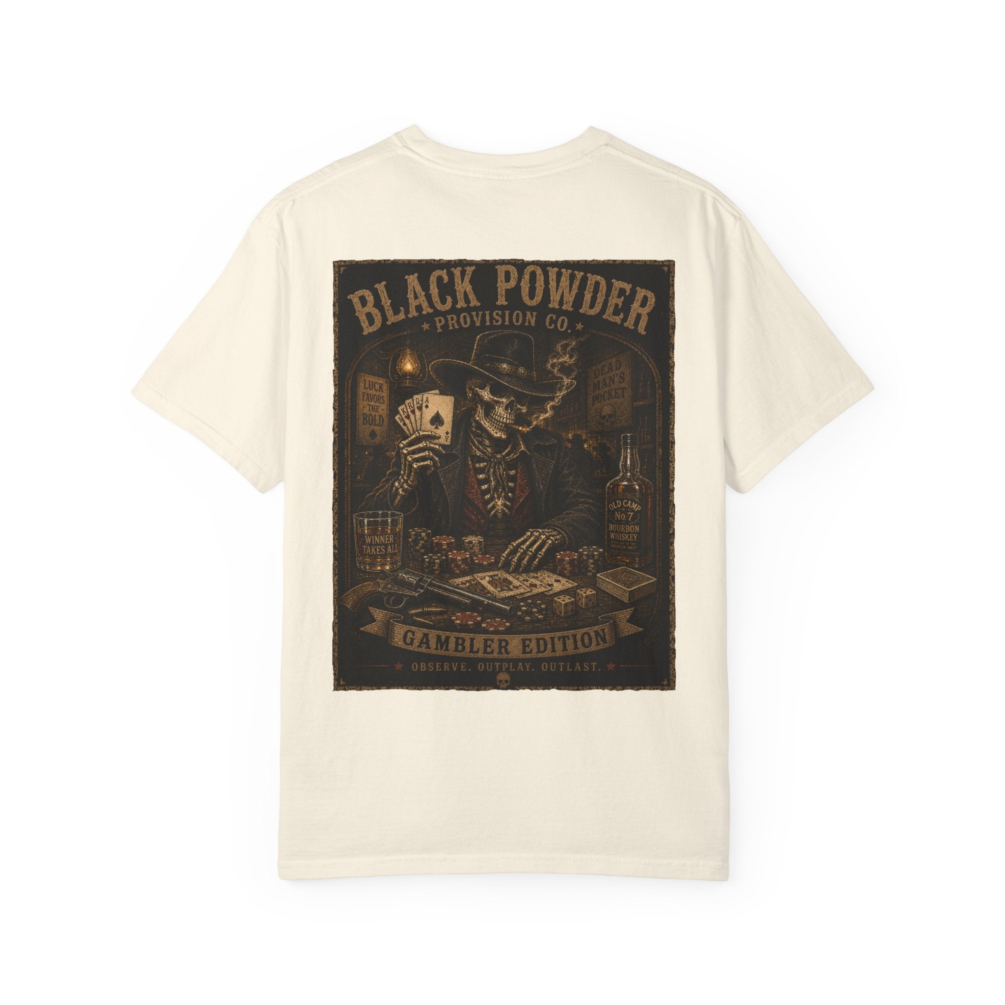 Gambler Edition Short Sleeve T-Shirt | Garment-Dyed Comfort Colors Tee