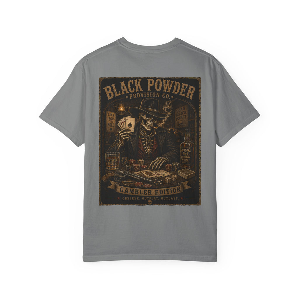 Gambler Edition Short Sleeve T-Shirt | Garment-Dyed Comfort Colors Tee