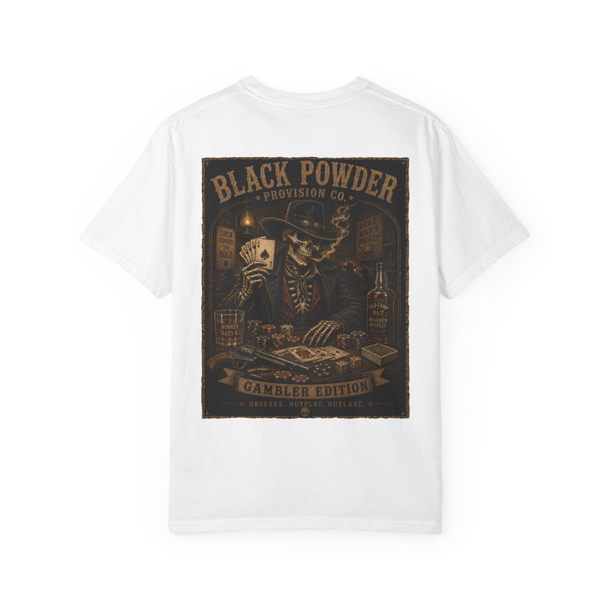 Gambler Edition Short Sleeve T-Shirt | Garment-Dyed Comfort Colors Tee