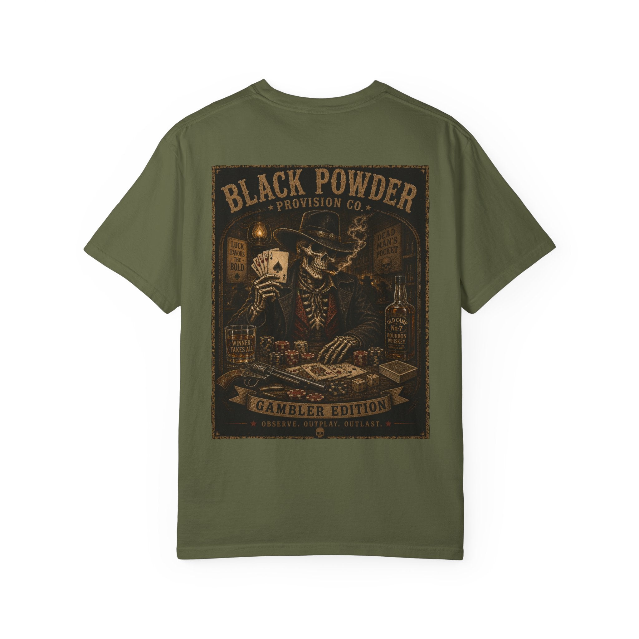 Gambler Edition Short Sleeve T-Shirt | Garment-Dyed Comfort Colors Tee