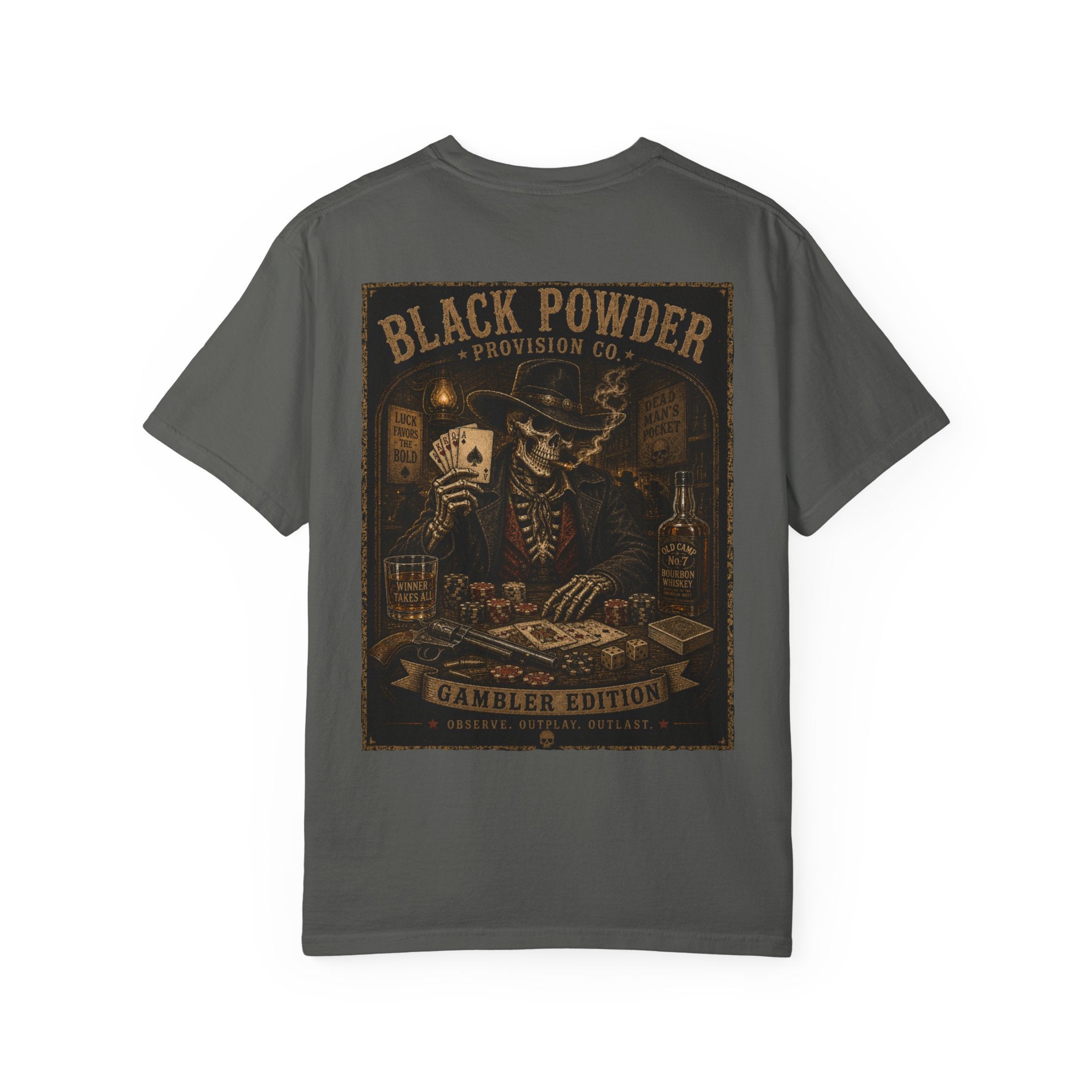 Gambler Edition Short Sleeve T-Shirt | Garment-Dyed Comfort Colors Tee