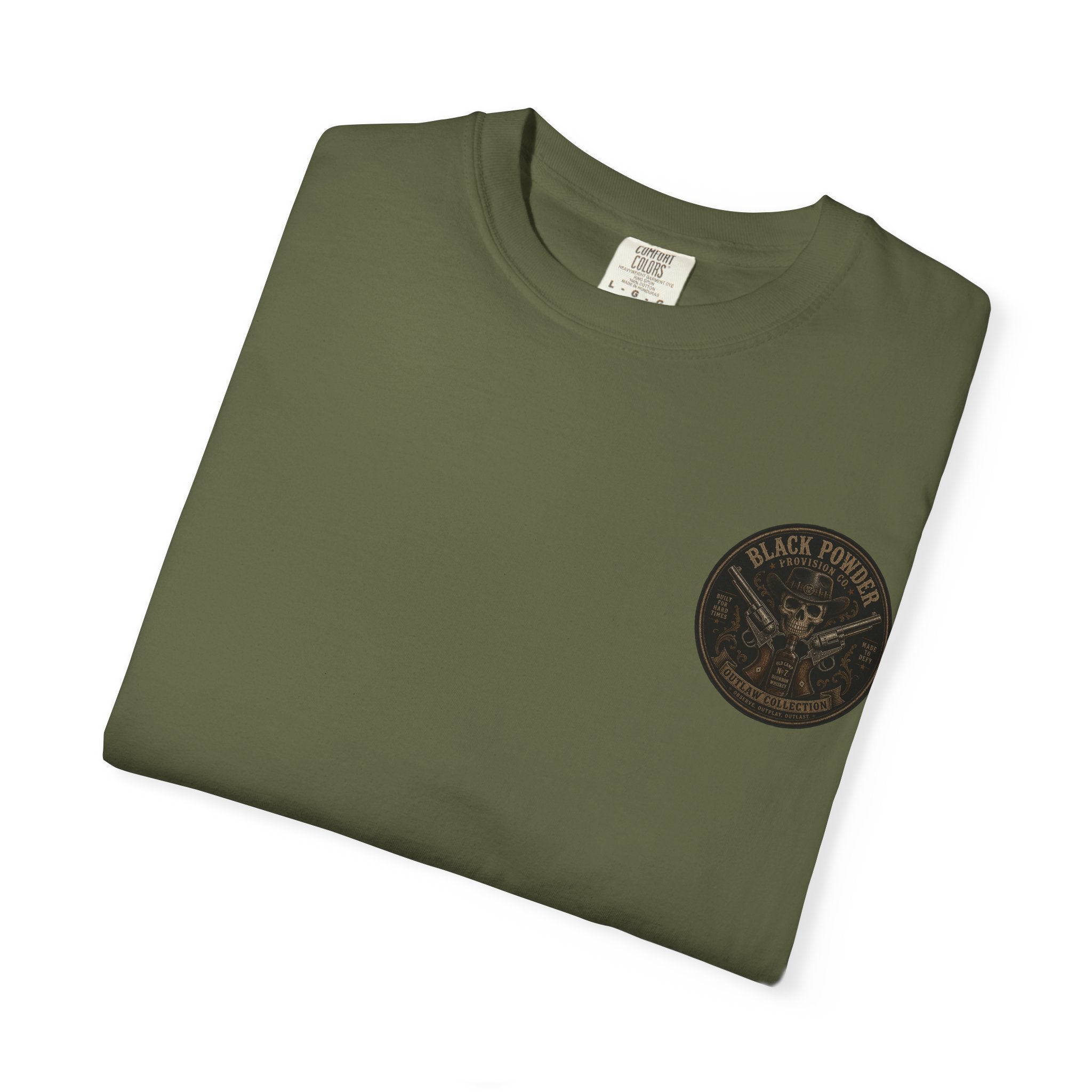 Outlaw Edition Short Sleeve T-Shirt | Garment-Dyed Comfort Colors Tee